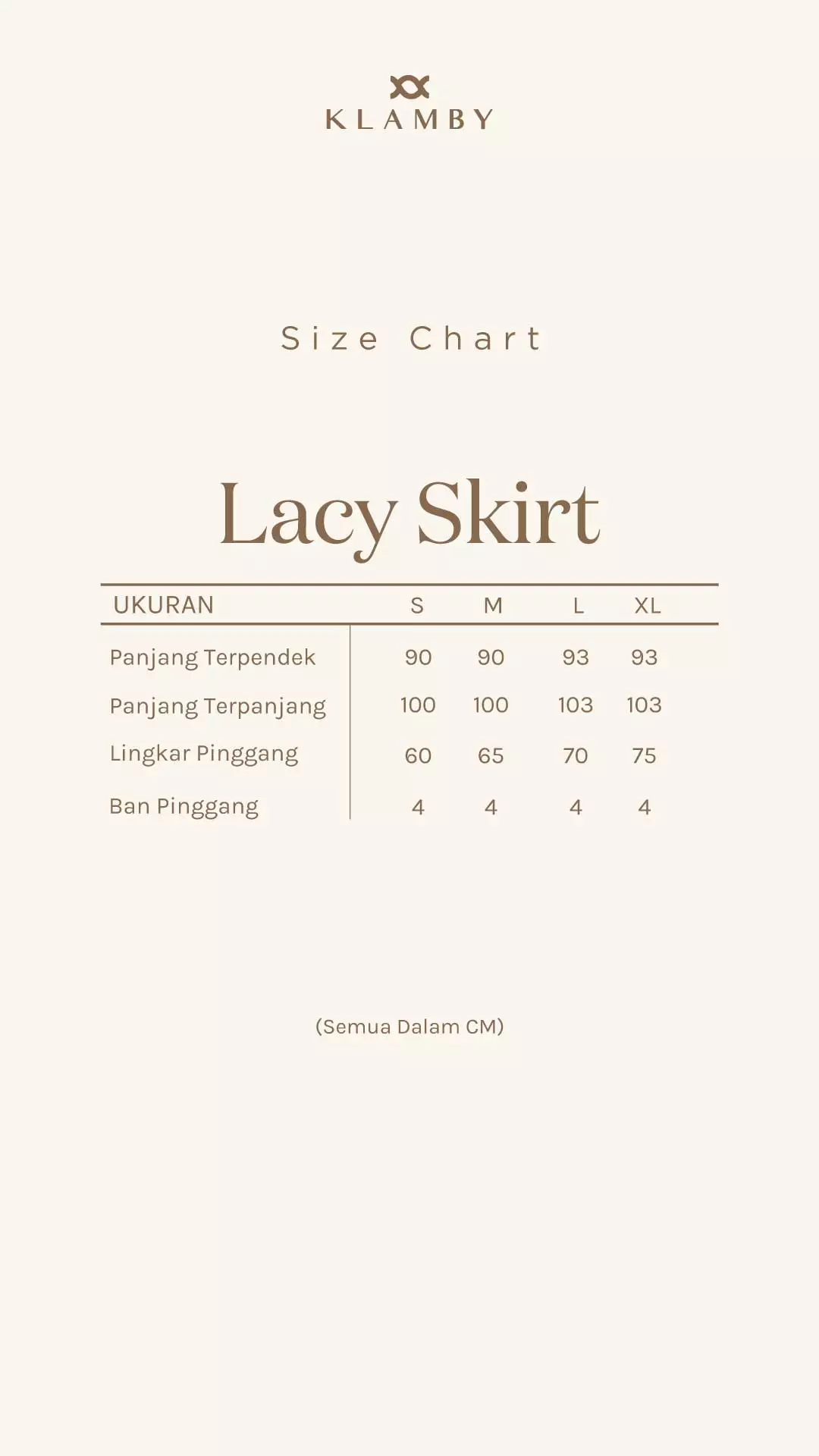 Klamby - Lacy Skirt Vanilla Blush