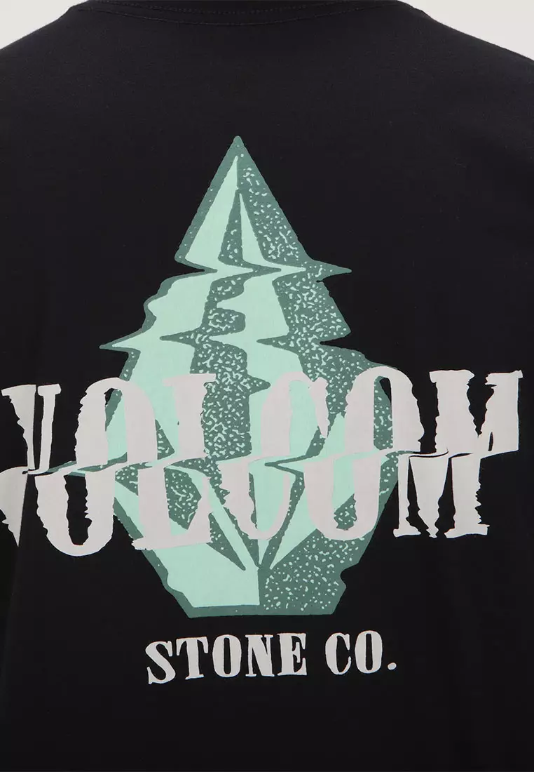 MSF SCRAMBLED CHANNEL SHORT SLEEVE TEE BLK