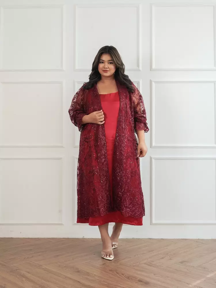 xtramiles Ladies outer gailee outer maroon