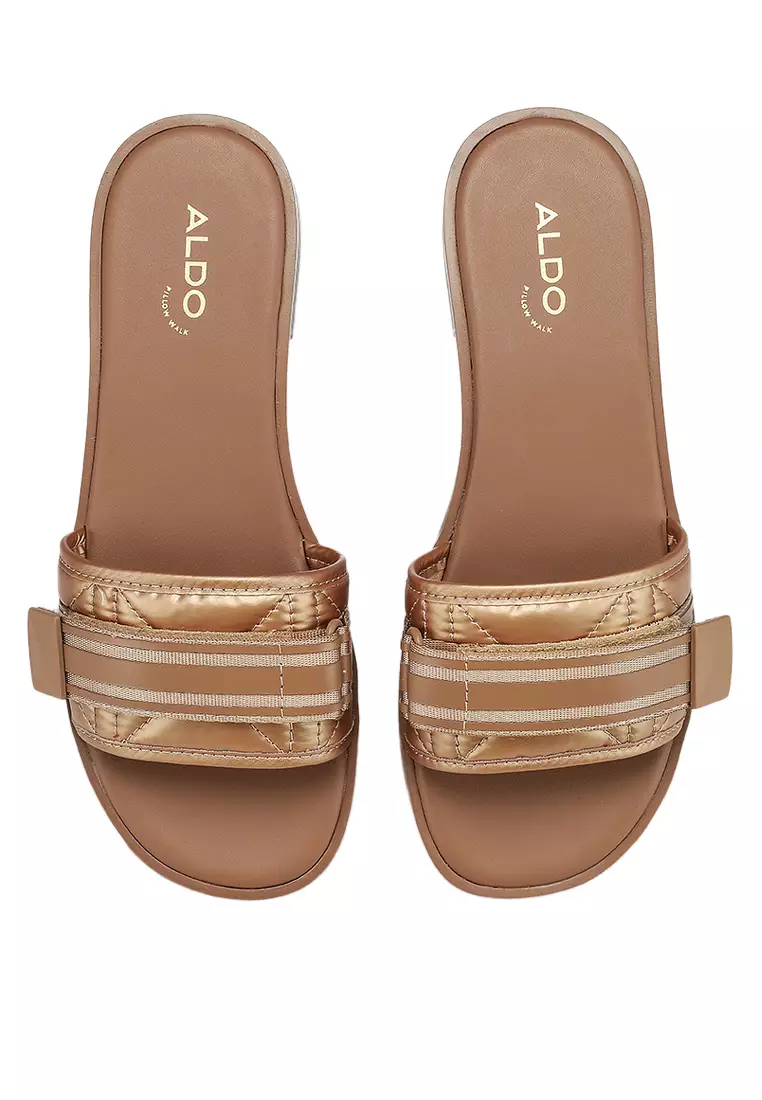 【ALDO】 ★ フラット スライド サンダル ★ MANA ★ BONE Buy ALDO Mana Sandals 2025 Online | ZALORA