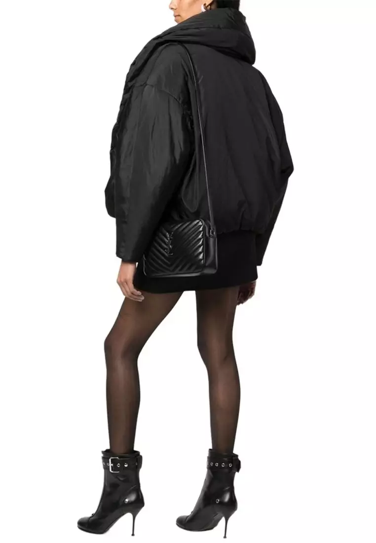 Buy Saint Laurent Yves Saint Laurent Lou Camera Crossbody Bag in Black ...
