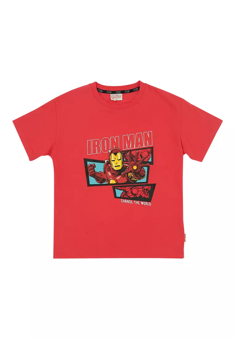 Boys Licensed Oversize Graphic T-Shirt "Iron Man: Change the World"