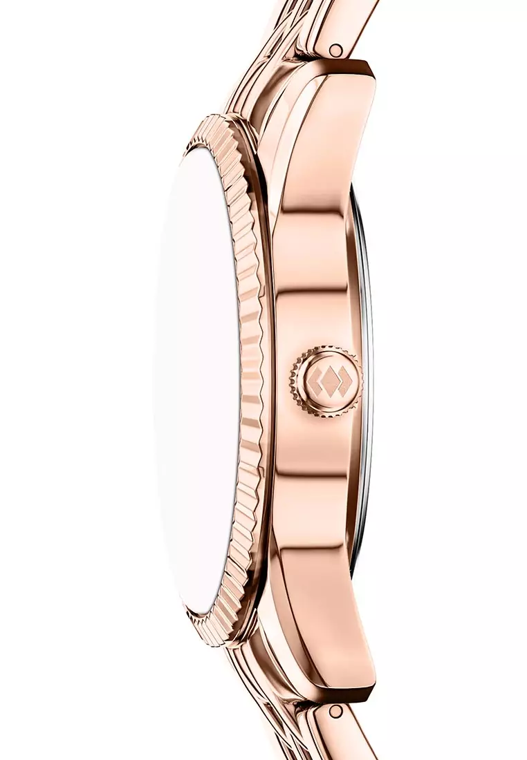 Scarlette Rose Gold Stainless Steel Watch Es5459
