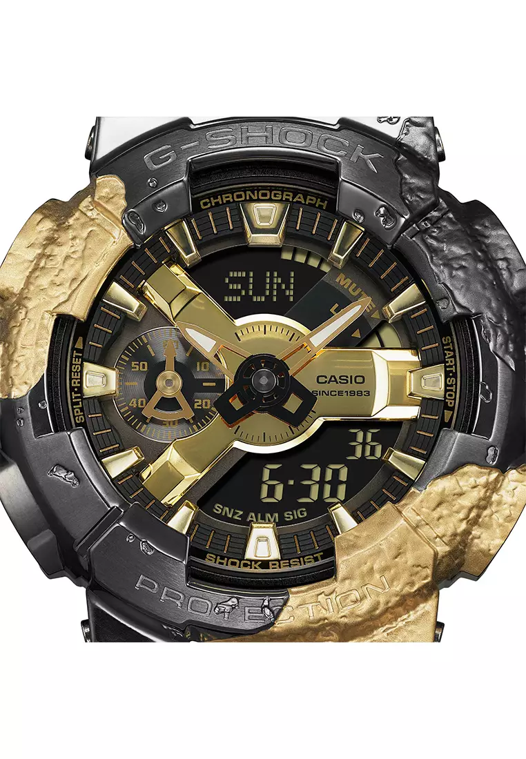 G-SHOCK 40th Anniversary Seri Adventurer’s Stone - Jam Tangan Pria - Black - GM-114GEM-1A9