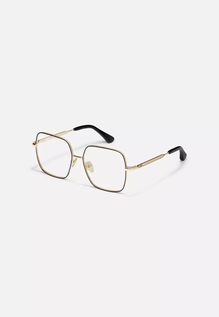 QUAY Look It Up Optical Eyeglasses - Black Gold