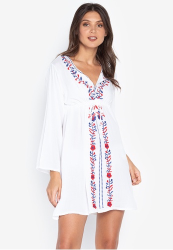 floral embroidered clothing