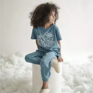 Mooi Celana Jogger Pants Anak V.1 - Pumpkin