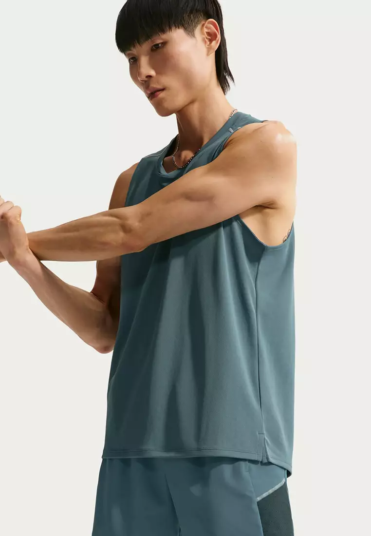 Miler Men's Dri-Fit 7" Brief-Lined Running Shorts