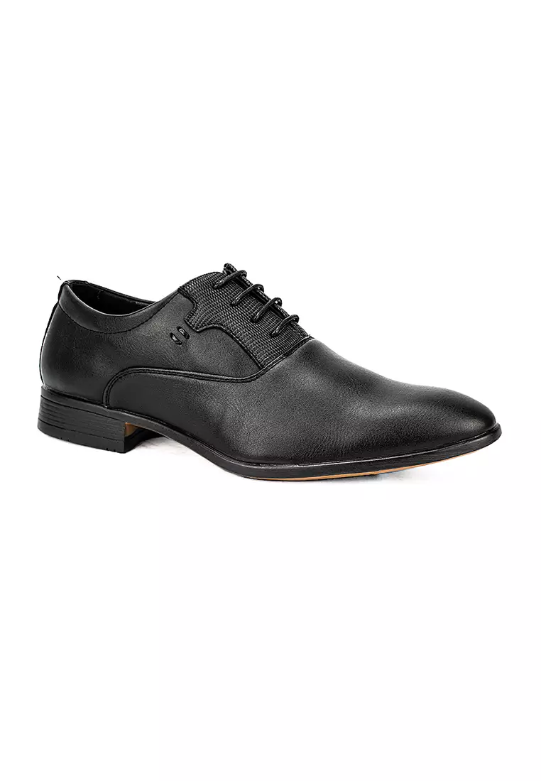 Discount on Mario D' boro Runway  shoes - SKU: Men's Formal With Lace Shoes MW 23527 Black C27