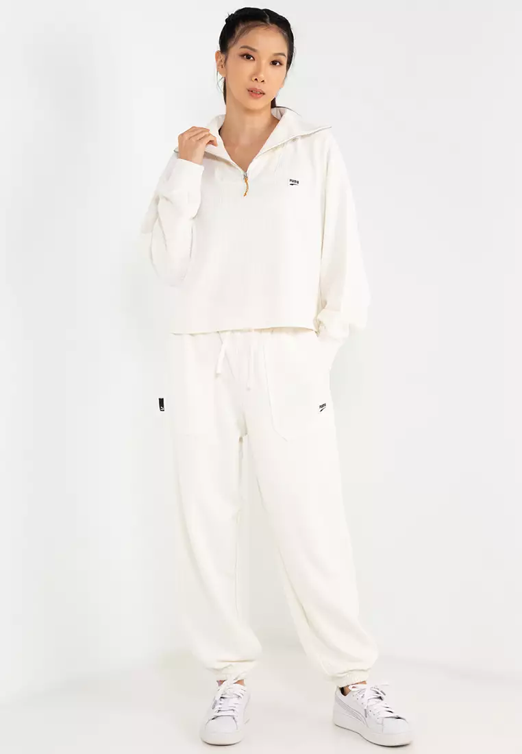Buy PUMA Downtown Half Zip Crew Sweatshirt 2024 Online ZALORA