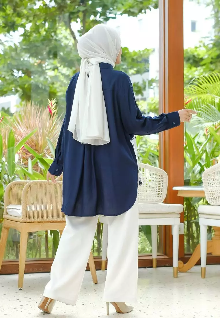 Azania Blouse Navy