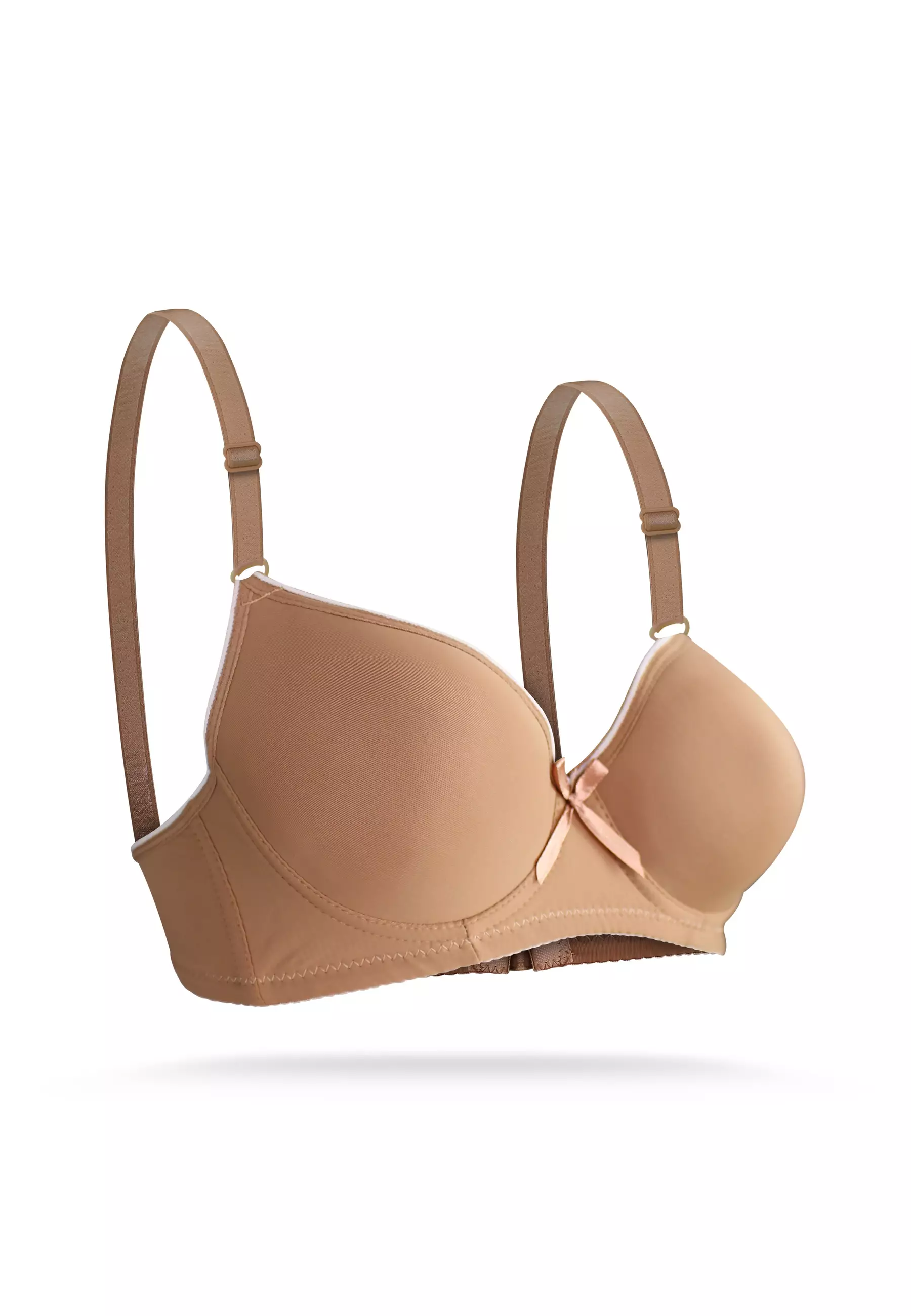 YouHave ( You’ve ) BH Wanita Bra Women Woman Bra Kawat Bra Busa Sedang Motif Garis Beha Be Ha Kait 2 Bra 100191