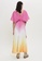 Maje white and pink and orange Tie-Dye Scarf Dress 1DF94AA903D71DGS_2