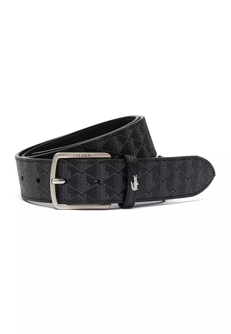 Men's Monogram Tongue Buckle Woven Belt - Men's Belts - New In 2023