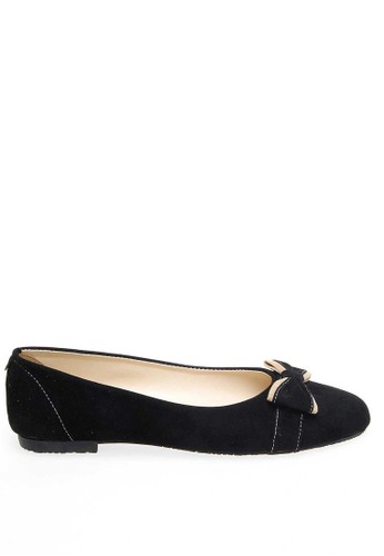 Jual Evernoon Zakeisha Flatshoes Motif Polos Desain Pita Sepatu