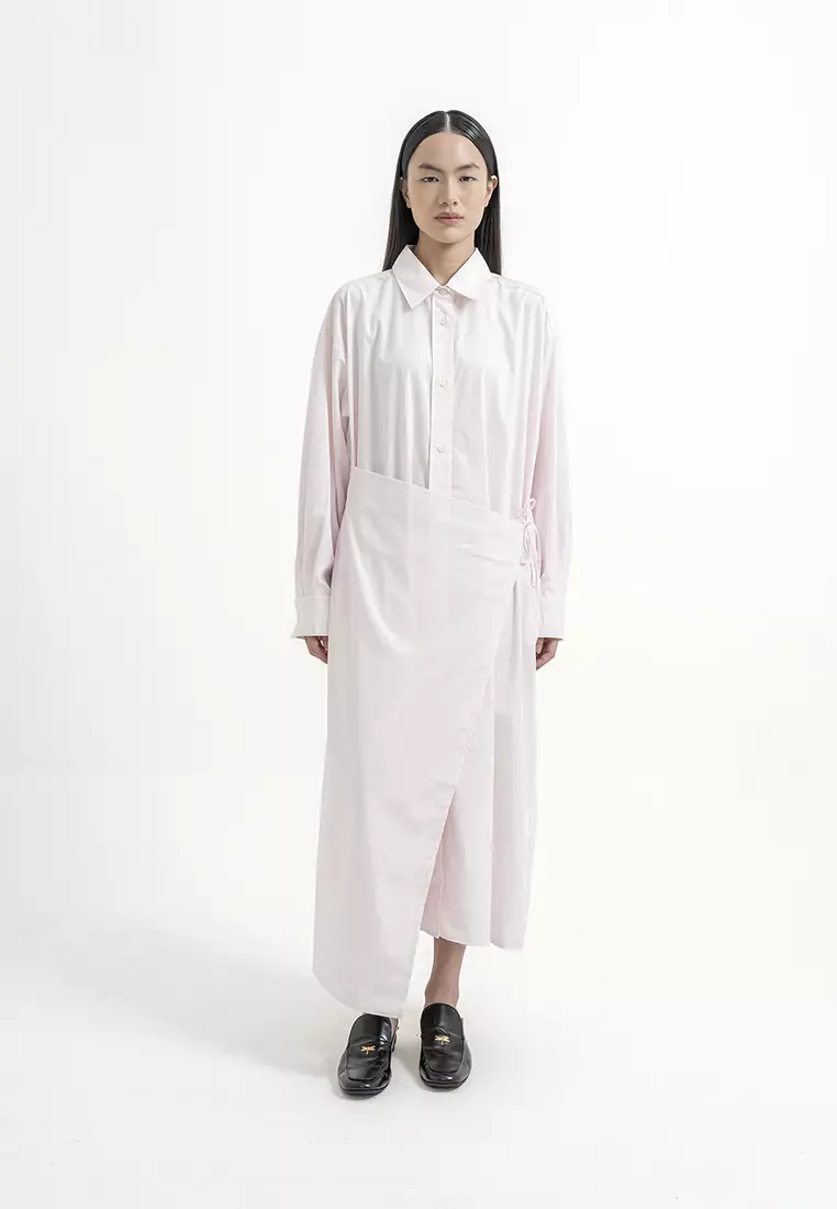 BOWN - Nuo Apron Shirt Dress