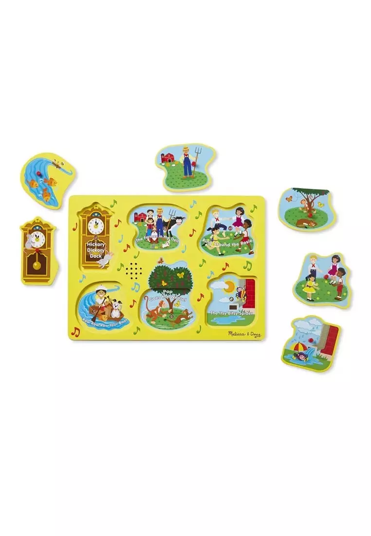 Melissa and Doug Sound Puzzles SingAlong Nursery Rhymes 1 2024 Buy