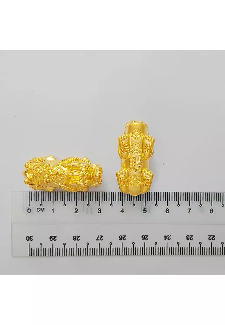999.9/24K足金 3D 貔貅吊飾 (4.25克 ±)