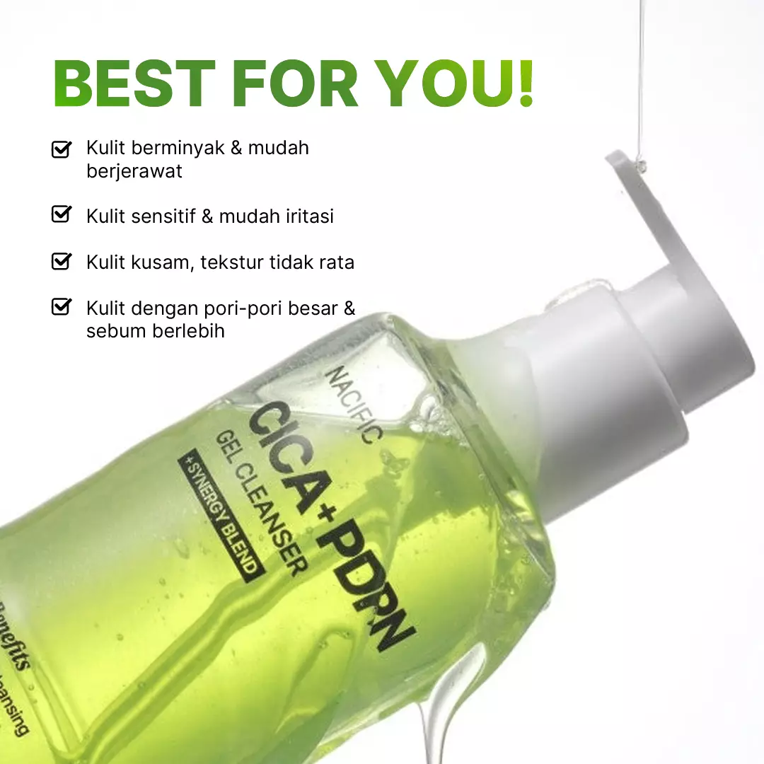 NACIFIC Cica PDRN Gel Cleanser 200ml
