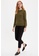 DeFacto green Long Sleeve Round Neck Pullover 88B32AA88F4042GS_3