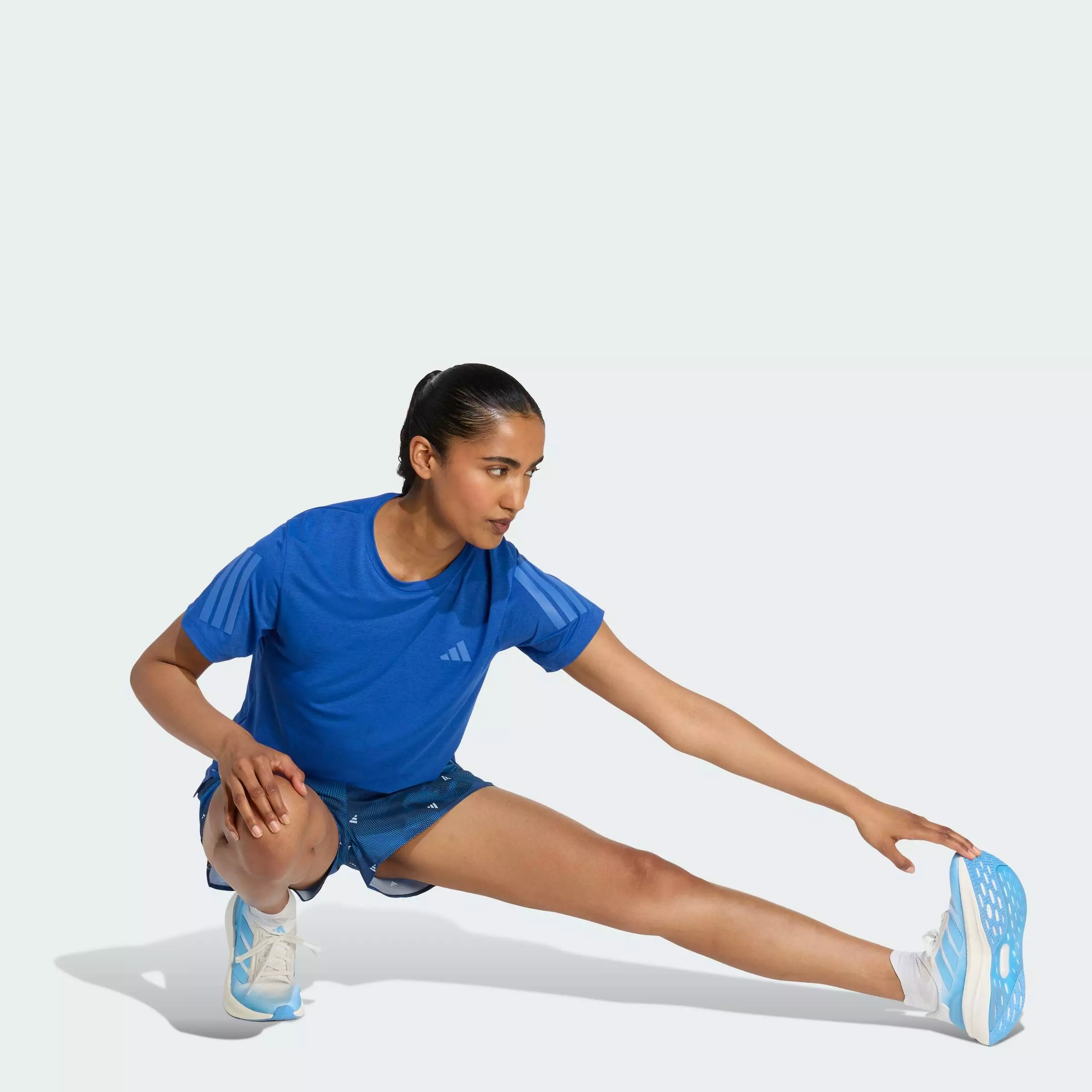 Running adi365 Running Essentials Brand Love Shorts Women Blue KD3957