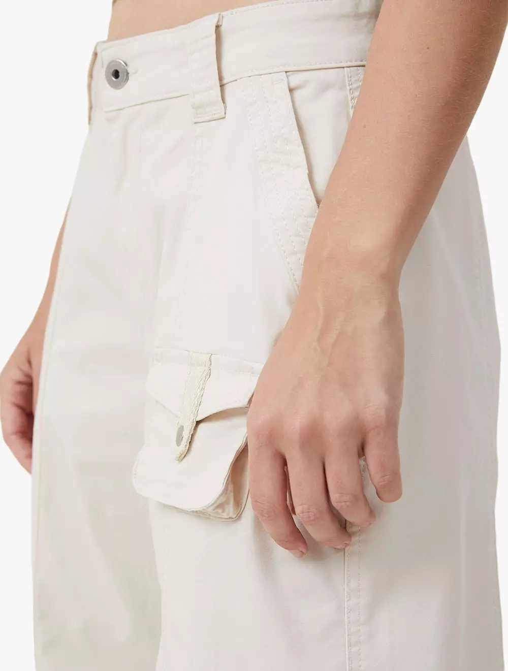 Cotton On - PANTS - Hayden Cargo Pant Asia Fit - DOVE GREY