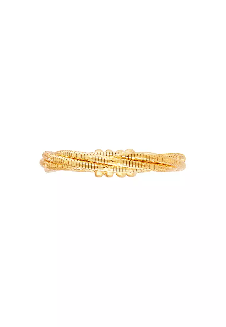 HABIB CAVO | Oro Italia 916 Yellow Gold Ring GR57440525(4Y) (22K Gold)