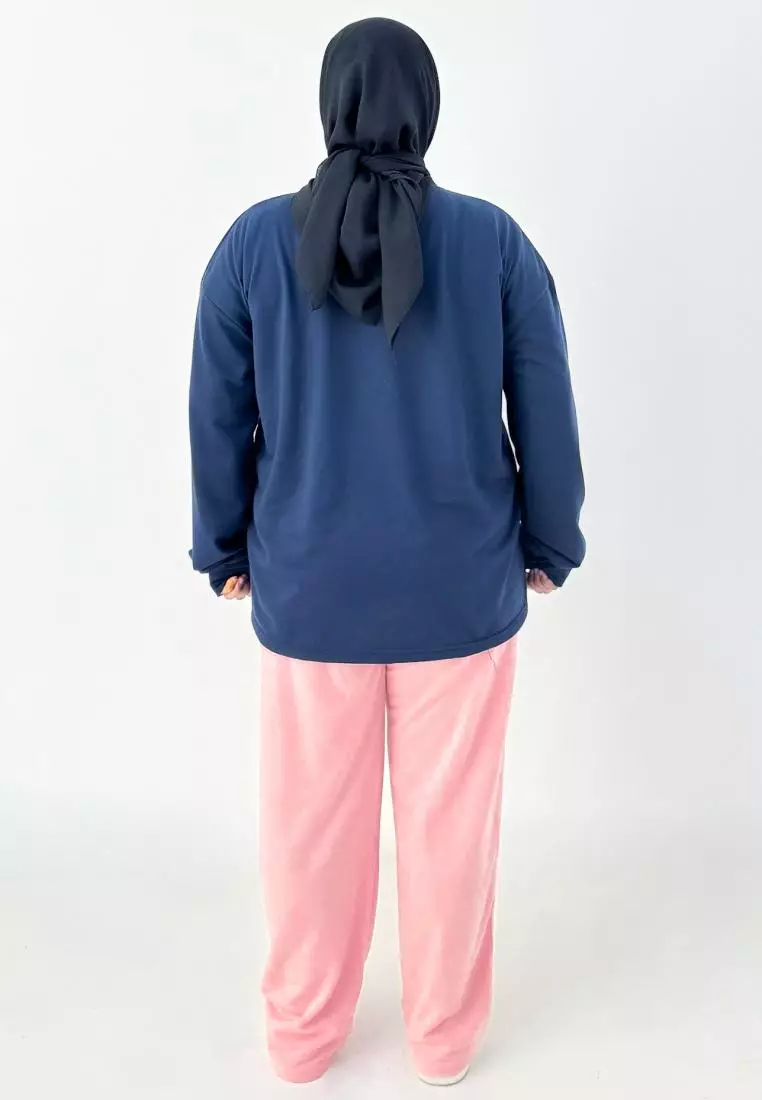 Set Sporty Alena (Setelan Training Olahraga) Bigsize fit BB 110 kg