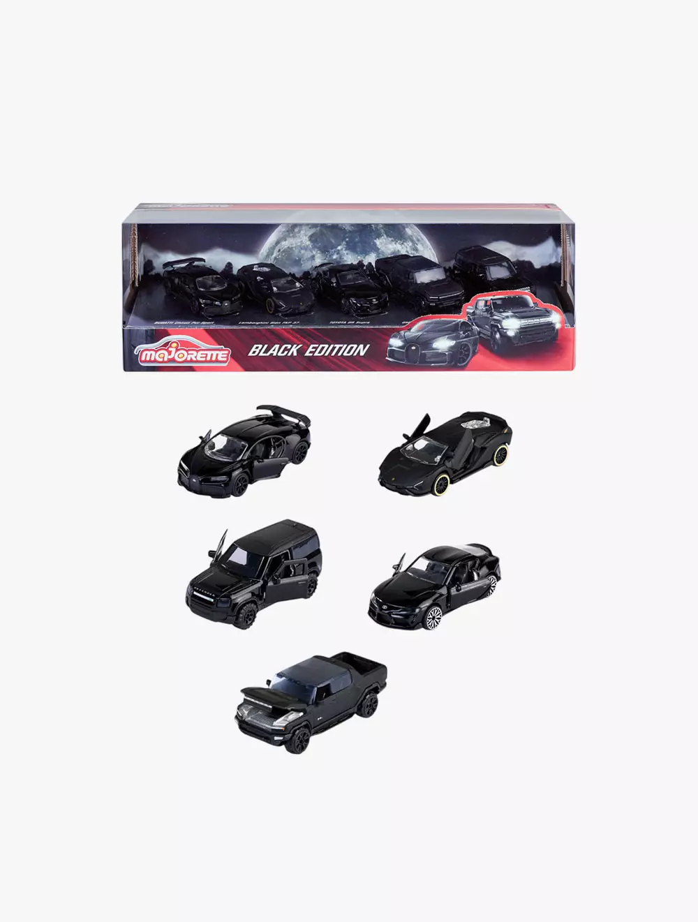 MAJORETTE BLACK EDITION 5 PACK - MAJ212053191