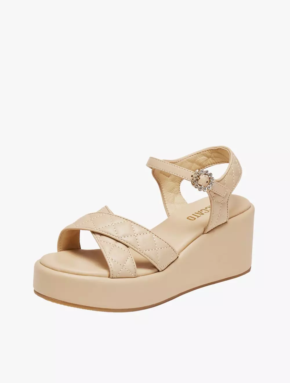 Staccato A6091-AP1 Women's Wedges - Apricot