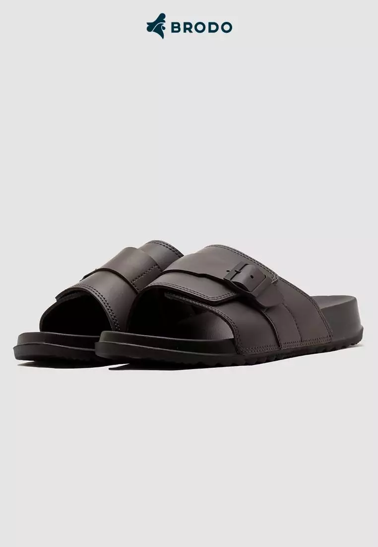 BRODO - Sandals Tama Cruise Dark Choco