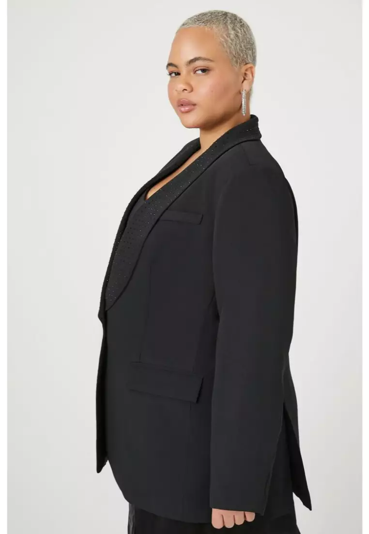 Forever 21 plus size blazer 2025