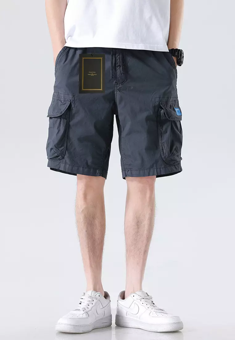 Buy Twenty Eight Shoes Multi Pocket Cargo Shorts AY-B087 in Dark grey 2024  Online