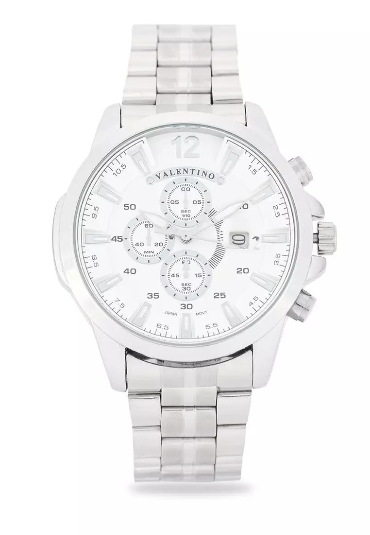 Analog Watch 20122544-White Dial