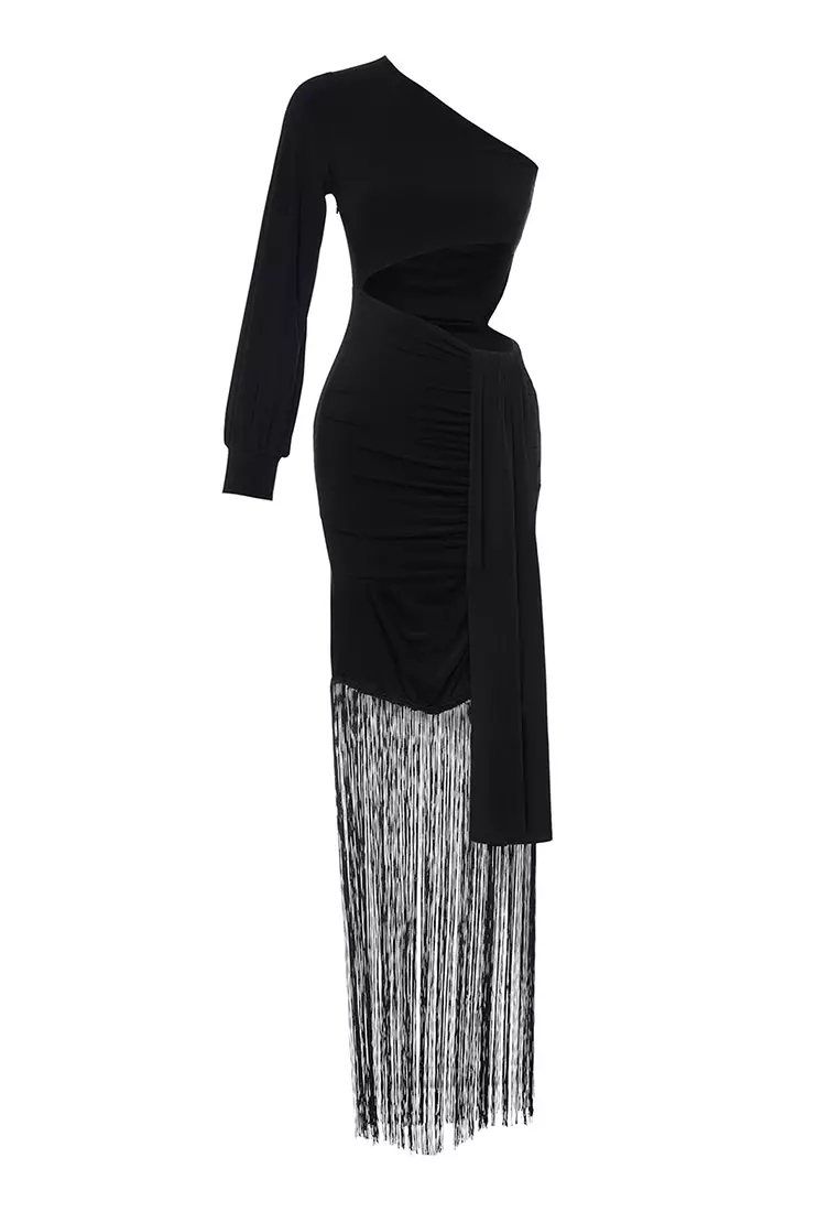 Buy Trendyol Fringe Evening & Prom Dress 2024 Online ZALORA Philippines