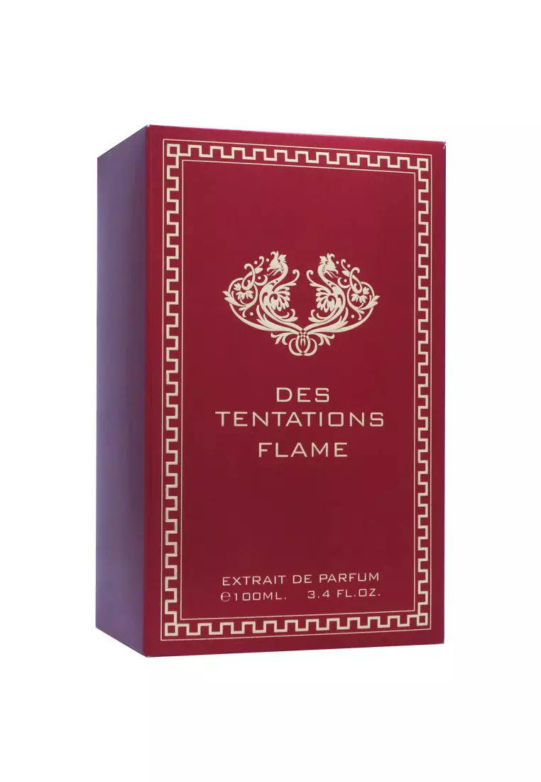 Fragrance World Des Tentations Flame Extrait De Parfum Man 100 ML