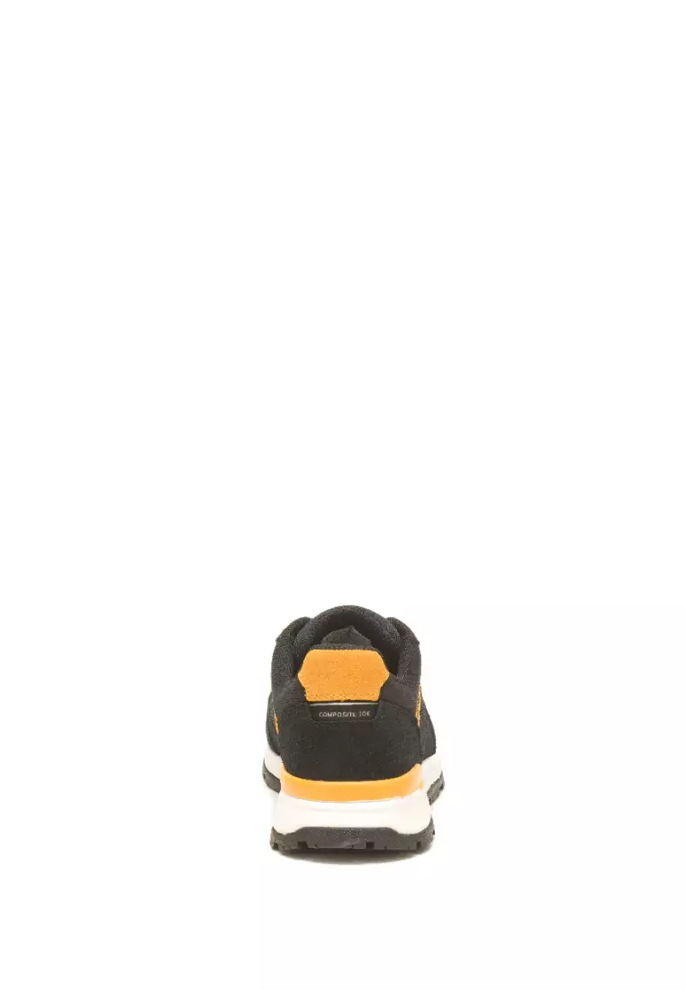 Caterpillar Men's VENWARD Composite Toe Work Shoe - Black/CAT Yellow (P91480)