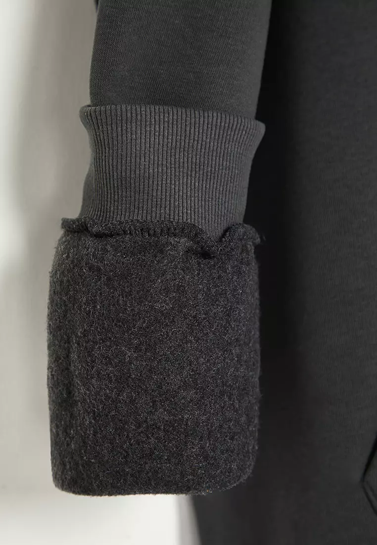 Plus Size Oversize Fleece Hoodie