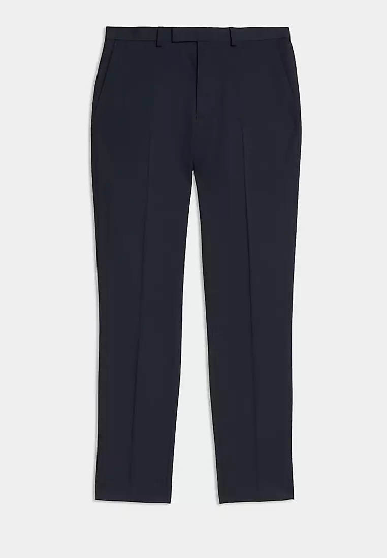 Slim Fit Stretch Suit Trousers