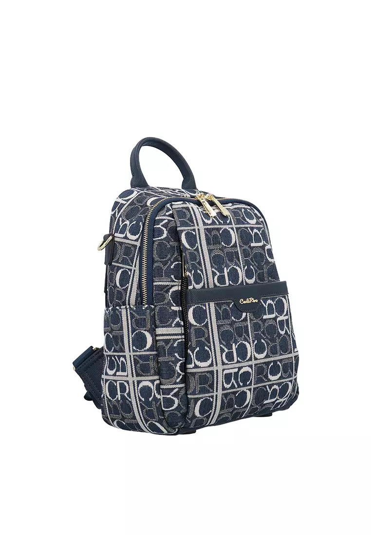 Carlo Jennie Backpack - Dark Blue