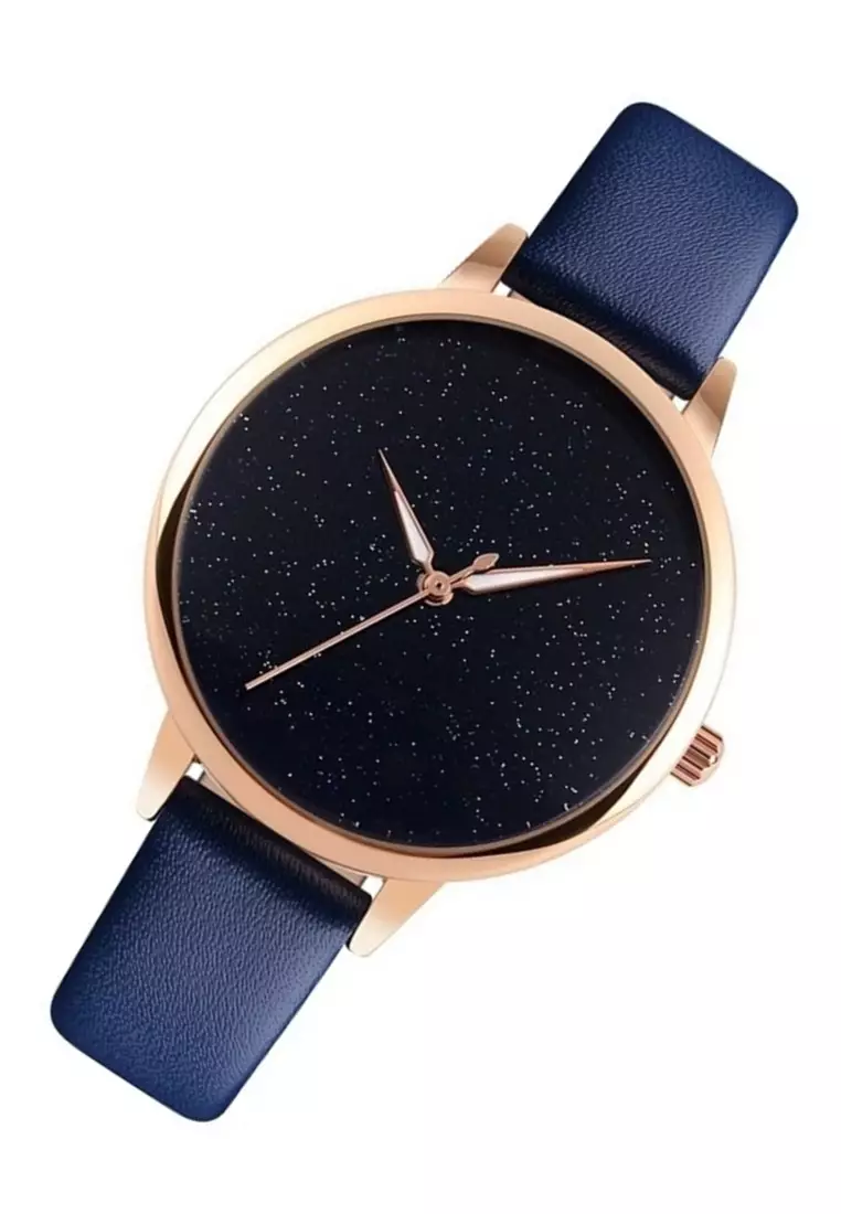 Jam Tangan Casual Analog Wanita Waterproof Strap Tali Material PU Leather RW11 ORIGINAL
