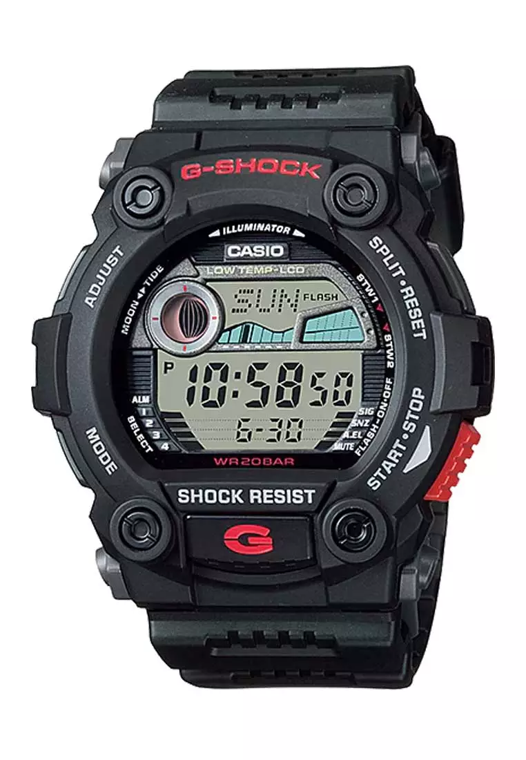 Buy Casio Casio G Shock Red and Black Resin Unisex Watch 2024