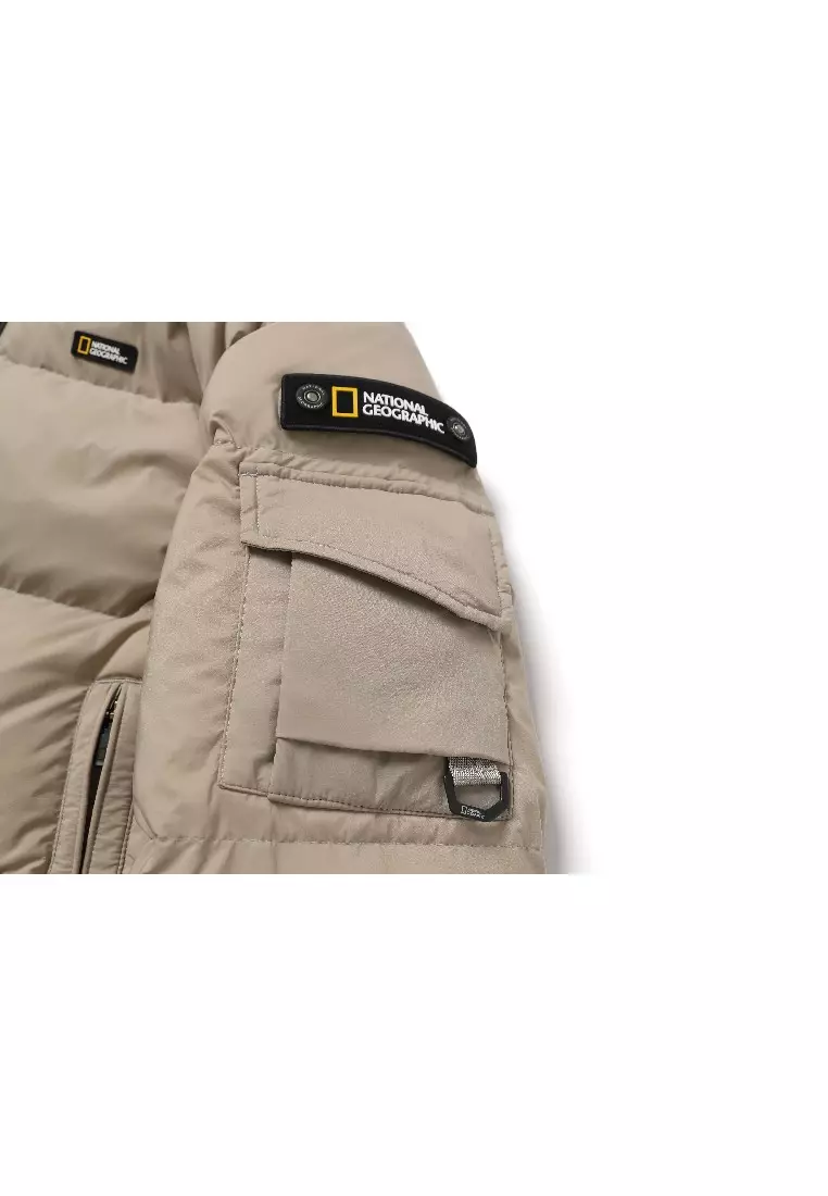 Women's GOLDEN MOLE Cropped Hooded Down Jacket