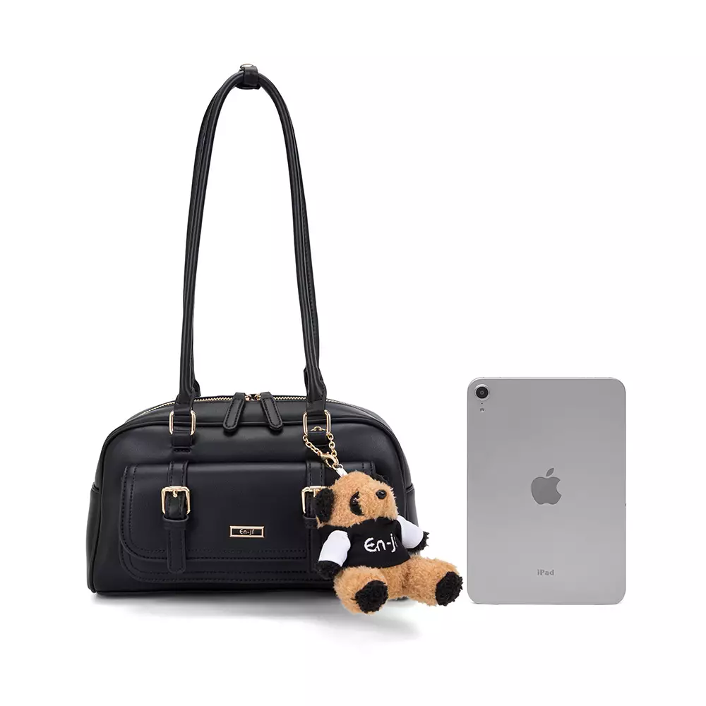 En-Ji Wujin Shoulderbag Wanita Warna Black