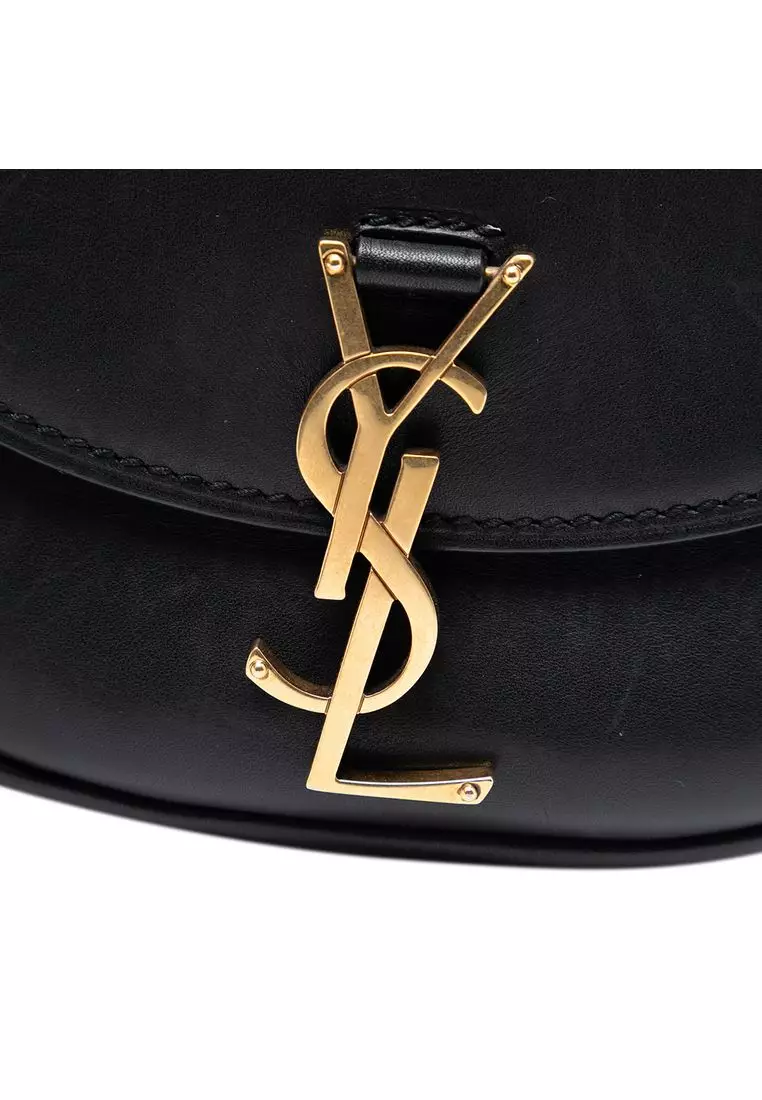 Pre-Loved Saint Laurent Small Leather Monogram Kaia Crossbody