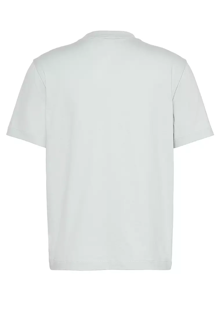 Embroidered Monogram Logo Relaxed T-Shirt - Calvin Klein Jeans