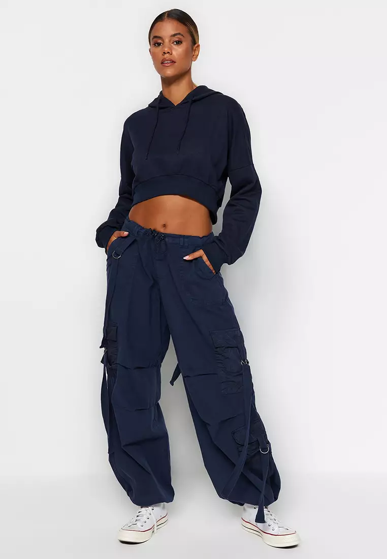 Regular Waist Cargo Pants
