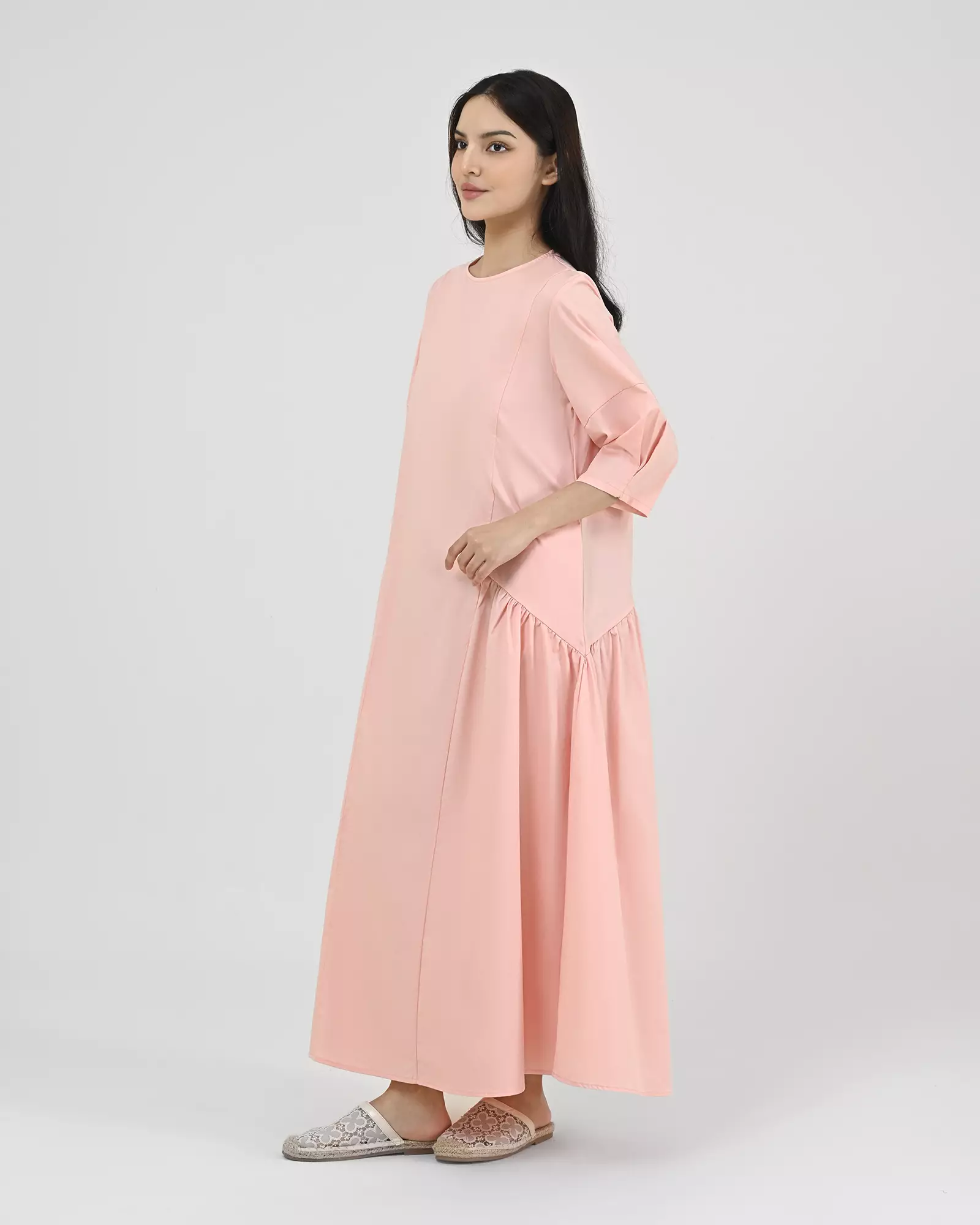 Geulis.id LULUSIA DRESS - Blushpink