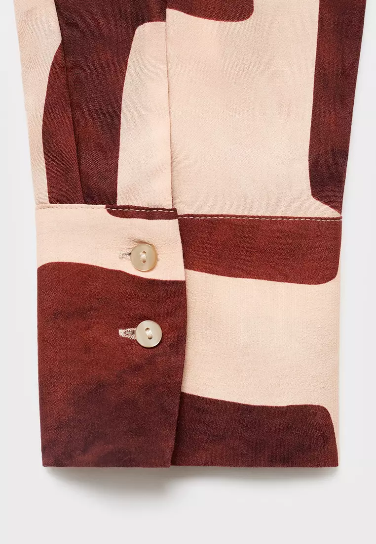 Geometric Print Shirt