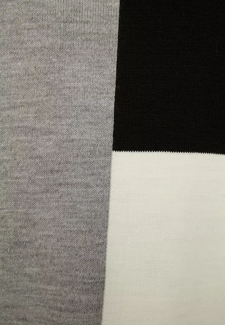 Colour Block Knitted Sweater